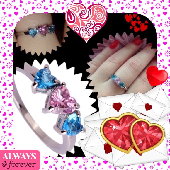 Jewelry - Three Heart Ring 💍